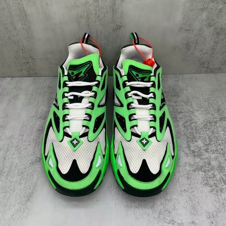 Louis Vuitton LV Runner Tactic Green Sports Sneakers Size 7-yf Size US 7 / EU 40 - 4 Thumbnail