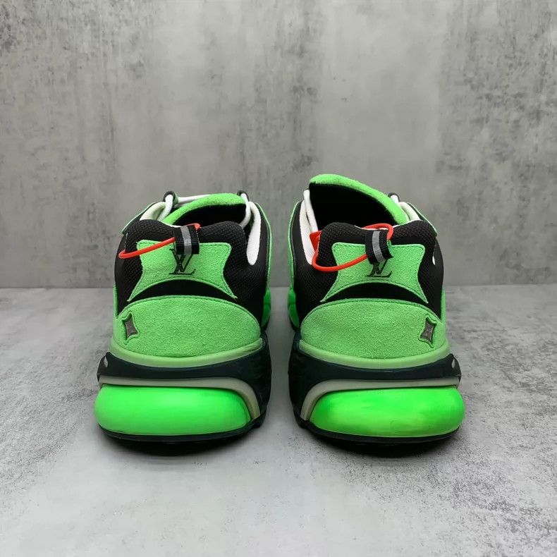 Louis Vuitton LV Runner Tactic Green Sports Sneakers Size 7-yf Size US 7 / EU 40 - 5 Thumbnail