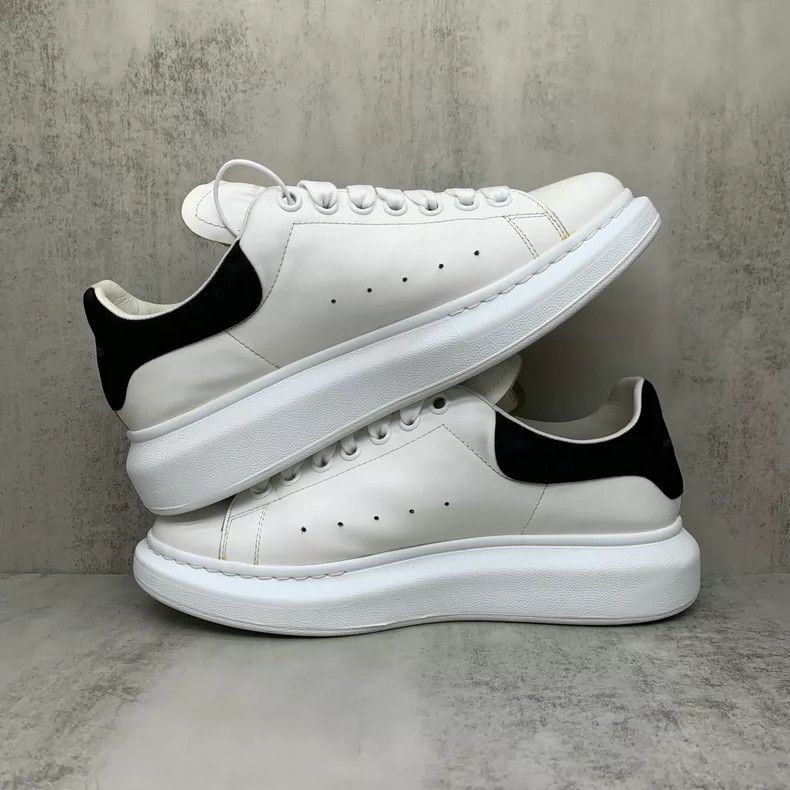 Alexander McQueen Alexander McQueen Black Heel White Sneakers-yf Size US 9 / EU 42 - 3 Thumbnail