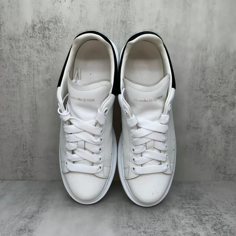 Alexander McQueen Alexander McQueen Black Heel White Sneakers-yf Size US 9 / EU 42 - 6 Thumbnail