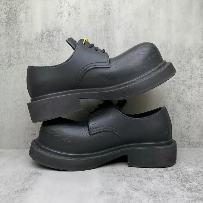 Balenciaga Balenciaga Black Mickey Derby Shoes Size 42-yf Size US 9 / EU 42 - 3 Thumbnail