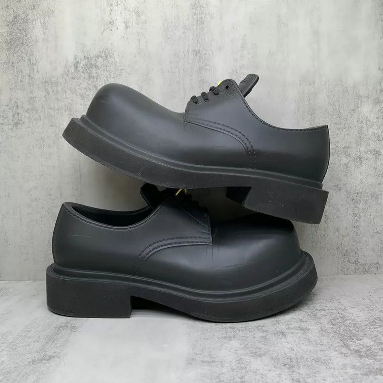 Balenciaga Balenciaga Black Mickey Derby Shoes Size 42-yf Size US 9 / EU 42 - 2 Thumbnail