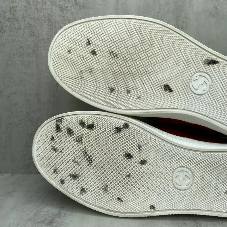 Gucci Gucci Red Slip-On Sneakers Size 9.5-yf Size US 9.5 / EU 42-43 - 8 Thumbnail