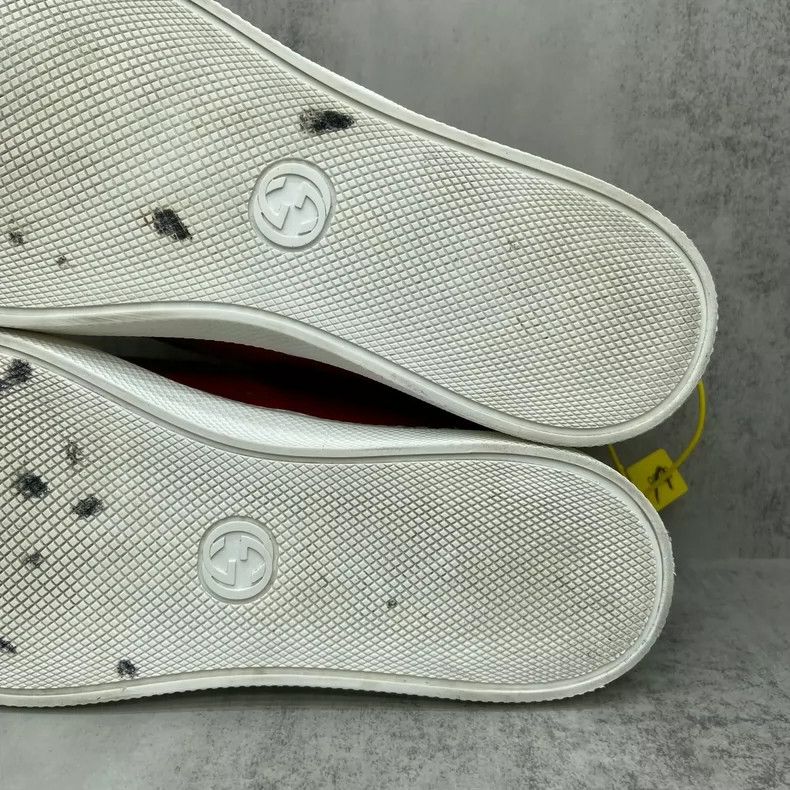 Gucci Gucci Red Slip-On Sneakers Size 9.5-yf Size US 9.5 / EU 42-43 - 9 Thumbnail