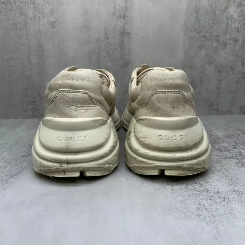 Gucci Gucci Vintage White Dad Sneakers Size 9.5-yf Size US 9.5 / EU 42-43 - 5 Thumbnail