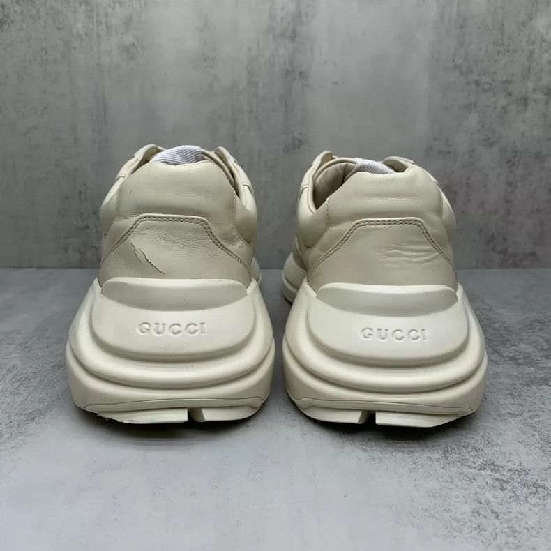 Gucci Gucci Red Logo Dad Sneakers Size 43.5-yf Size US 10.5 / EU 43-44 - 5 Thumbnail