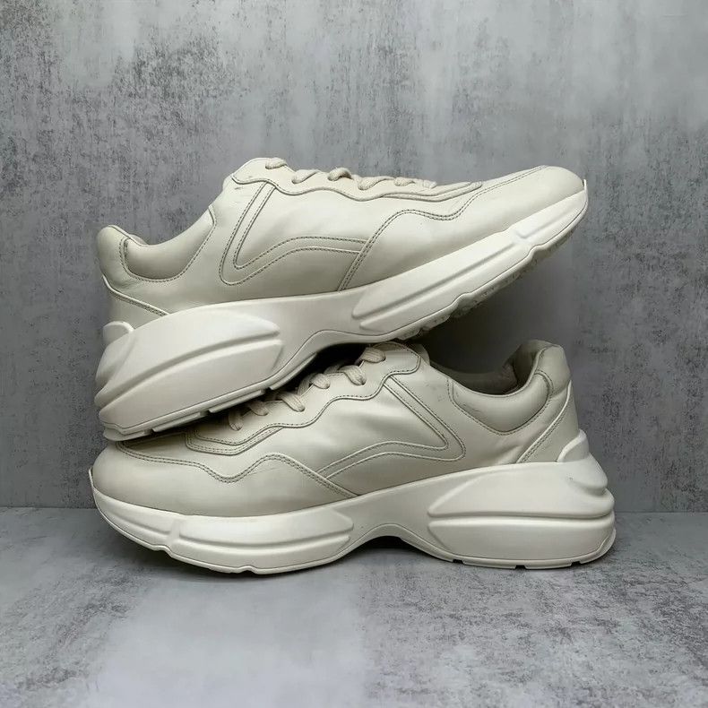 Gucci Gucci Red Logo Dad Sneakers Size 43.5-yf Size US 10.5 / EU 43-44 - 3 Thumbnail