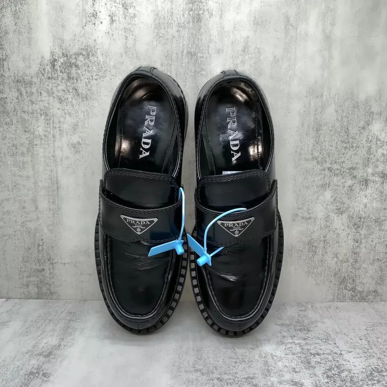 Prada Prada Black Loafers Size 41 for Sale-yf Size US 8 / EU 41 - 6 Thumbnail