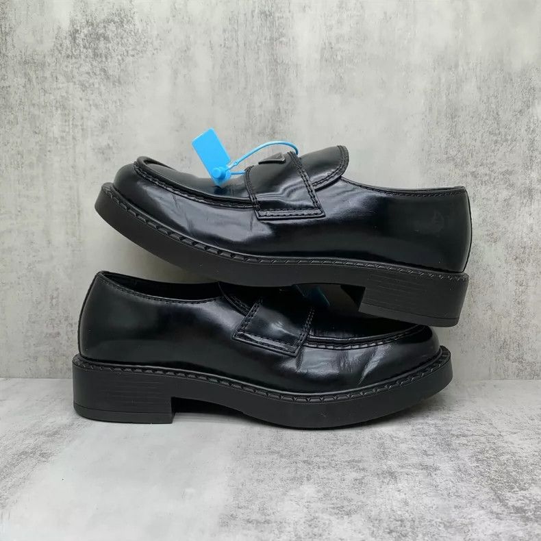Prada Prada Black Loafers Size 41 for Sale-yf Size US 8 / EU 41 - 3 Thumbnail