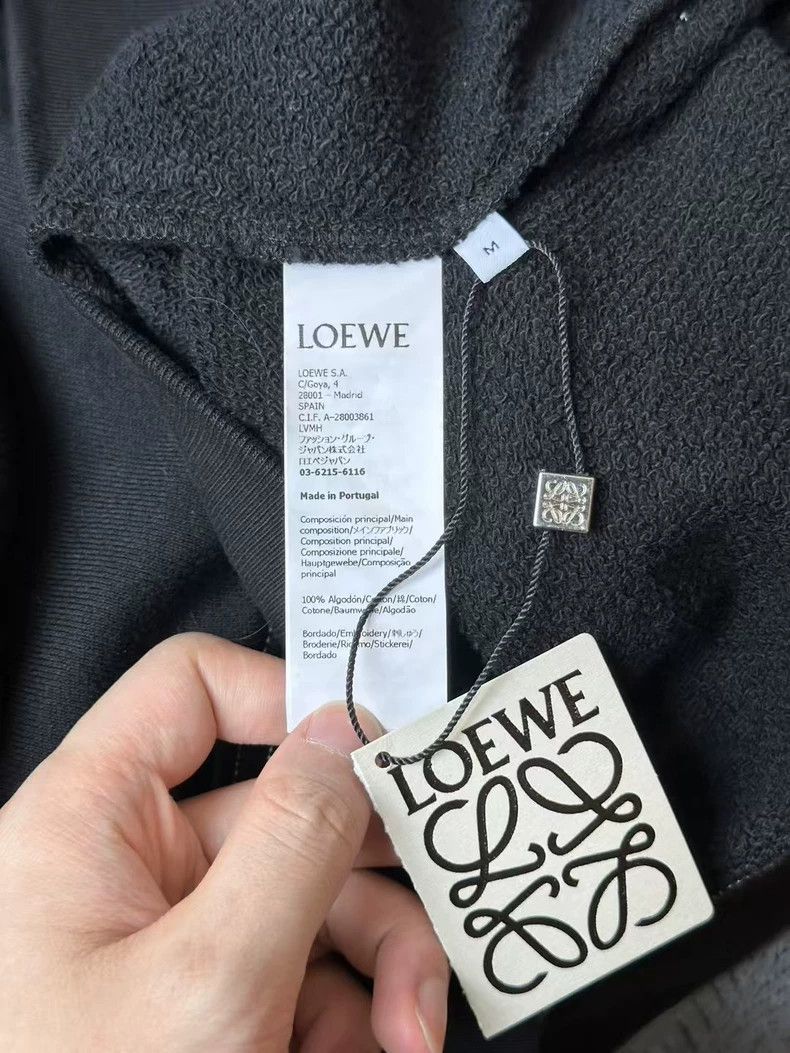 Loewe Loewe Black Hoodie with Logo Design-yf Size US M / EU 48-50 / 2 - 3 Thumbnail