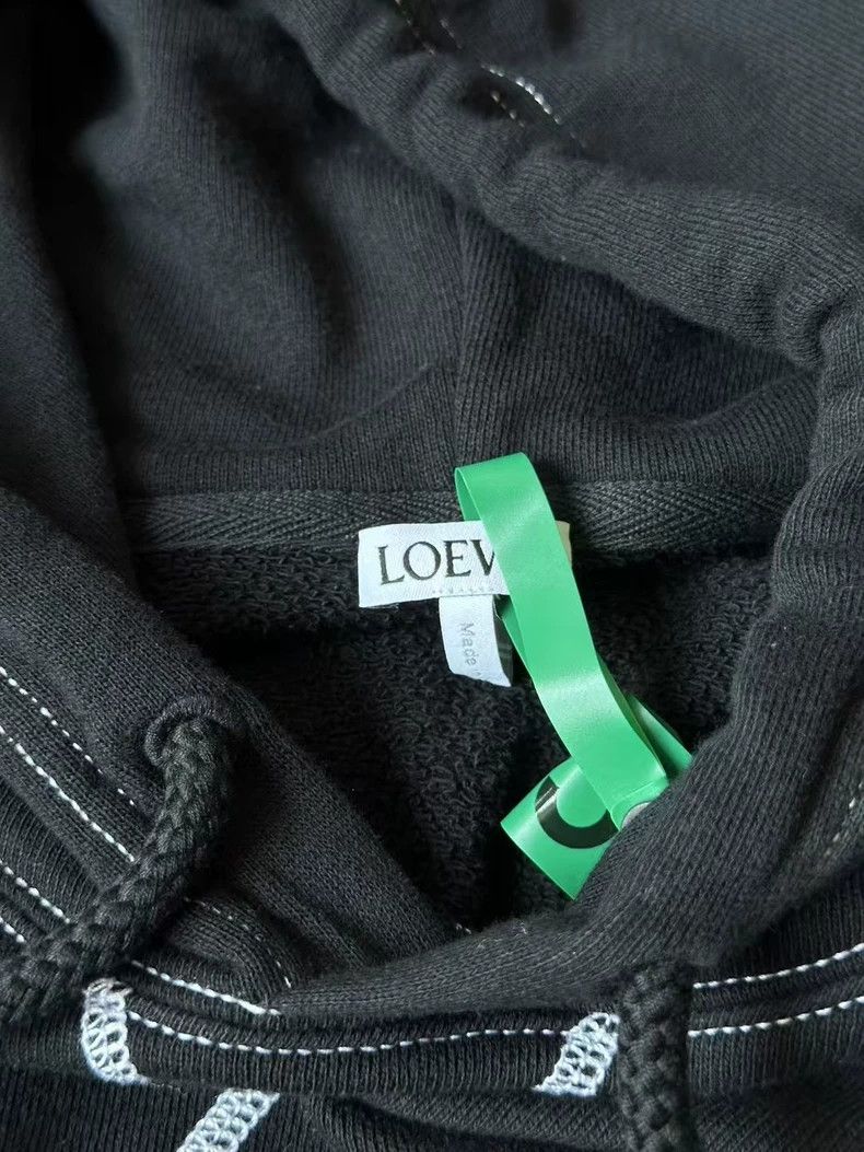 Loewe Loewe Black Hoodie with Logo Design-yf Size US M / EU 48-50 / 2 - 4 Thumbnail