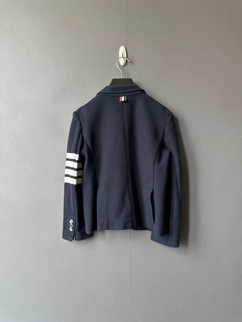 Thom Browne Thom Browne Blazer with Sleeve Tag-yf Size US M / EU 48-50 / 2 - 2 Thumbnail