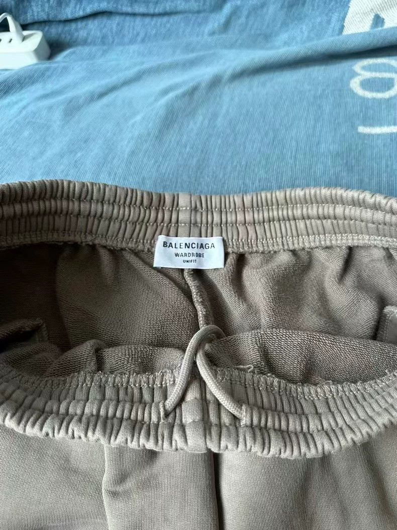 Balenciaga Balenciaga Brown Embroidered Shorts-yf Size US 27 - 3 Thumbnail