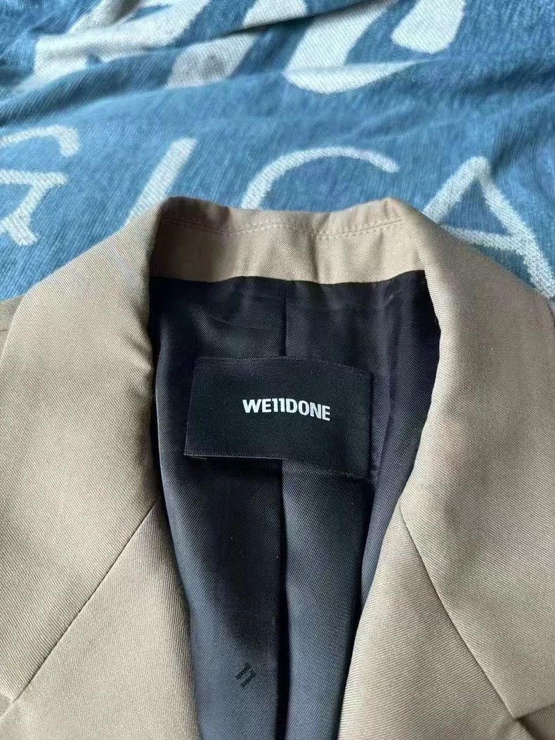 Anonymous Club we11done Beige Suit with Patch-yf Size US M / EU 48-50 / 2 - 3 Thumbnail