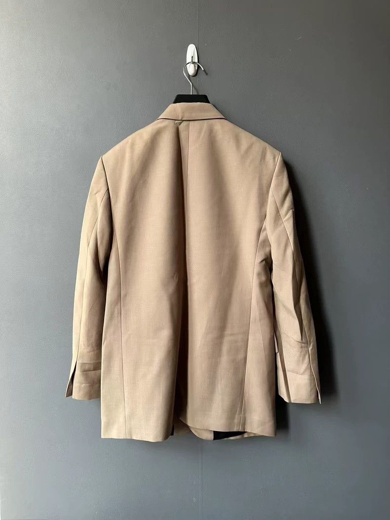 Anonymous Club we11done Beige Suit with Patch-yf Size US M / EU 48-50 / 2 - 2 Thumbnail