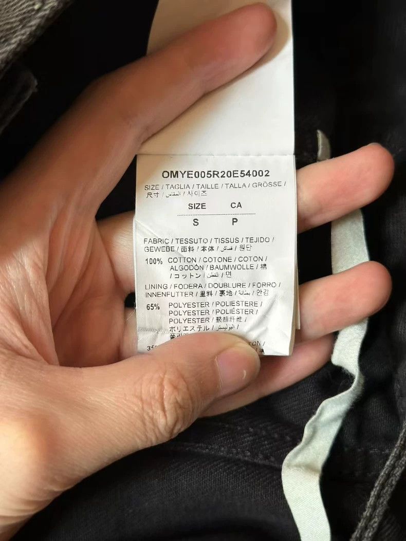 Off-White Off White Black Gold Denim Jacket-yf Size US S / EU 44-46 / 1 - 4 Thumbnail