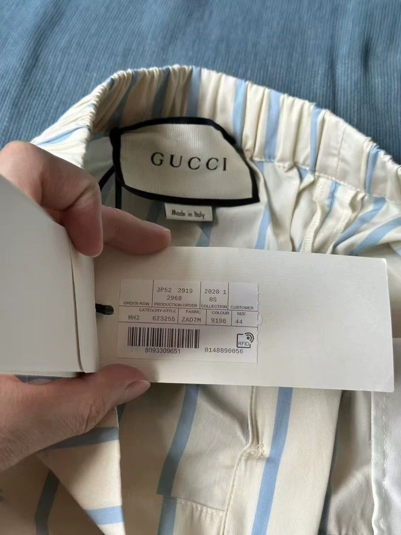 Gucci Gucci Striped Shorts with Original Tags-yf Size US 44 / EU 60 - 4 Thumbnail