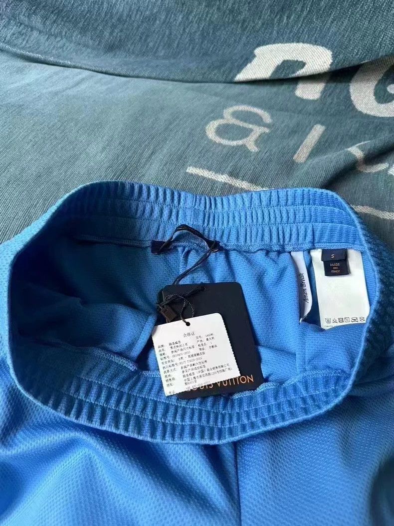 Louis Vuitton Louis Vuitton Blue Shorts with Original Tags-yf Size US 28 / EU 44 - 3 Thumbnail