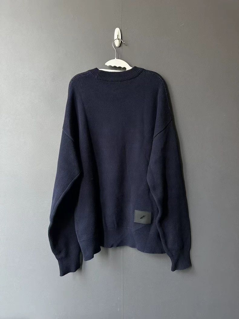 WE11DONE we11done Dark Blue Sweater in Size Small-yf Size US S / EU 44-46 / 1 - 2 Thumbnail