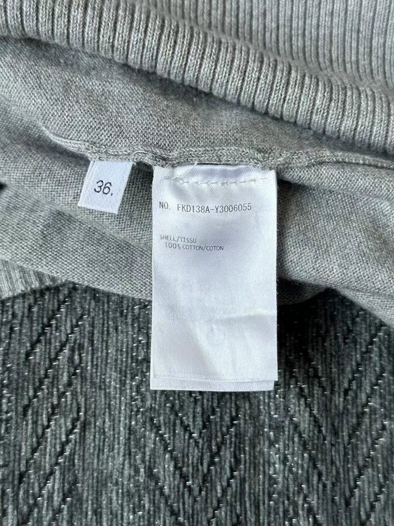 Thom Browne Thom Browne Gray Knit Dress-yf Size US 36 / EU 52 - 4 Thumbnail