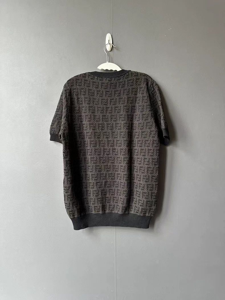 Fendi Fendi Knitted Short Sleeve Sweater-yf Size US L / EU 52-54 / 3 - 2 Thumbnail