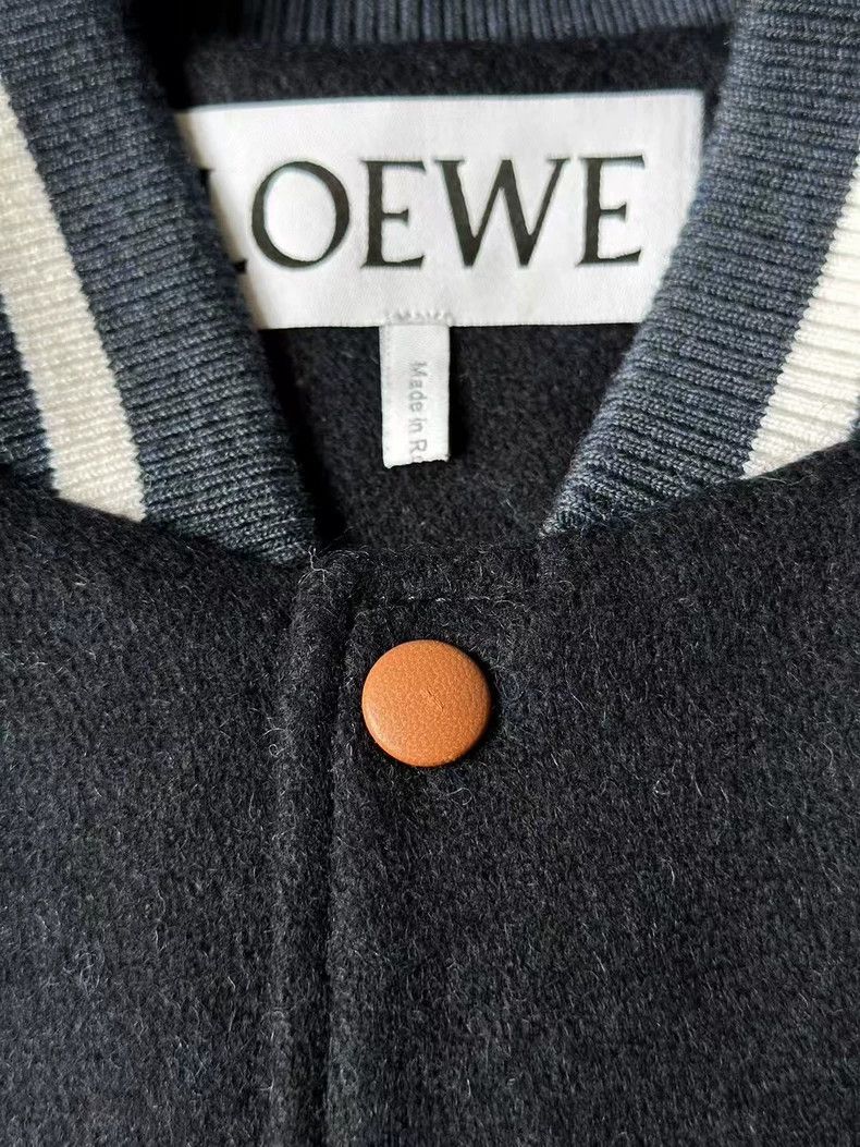 Loewe Loewe Baseball Jacket in Navy and Red-yf Size US L / EU 52-54 / 3 - 5 Thumbnail
