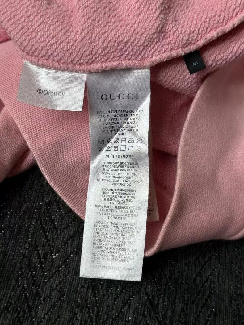 Gucci Gucci Pink Duck Embroidery Hoodie-yf Size US M / EU 48-50 / 2 - 4 Thumbnail