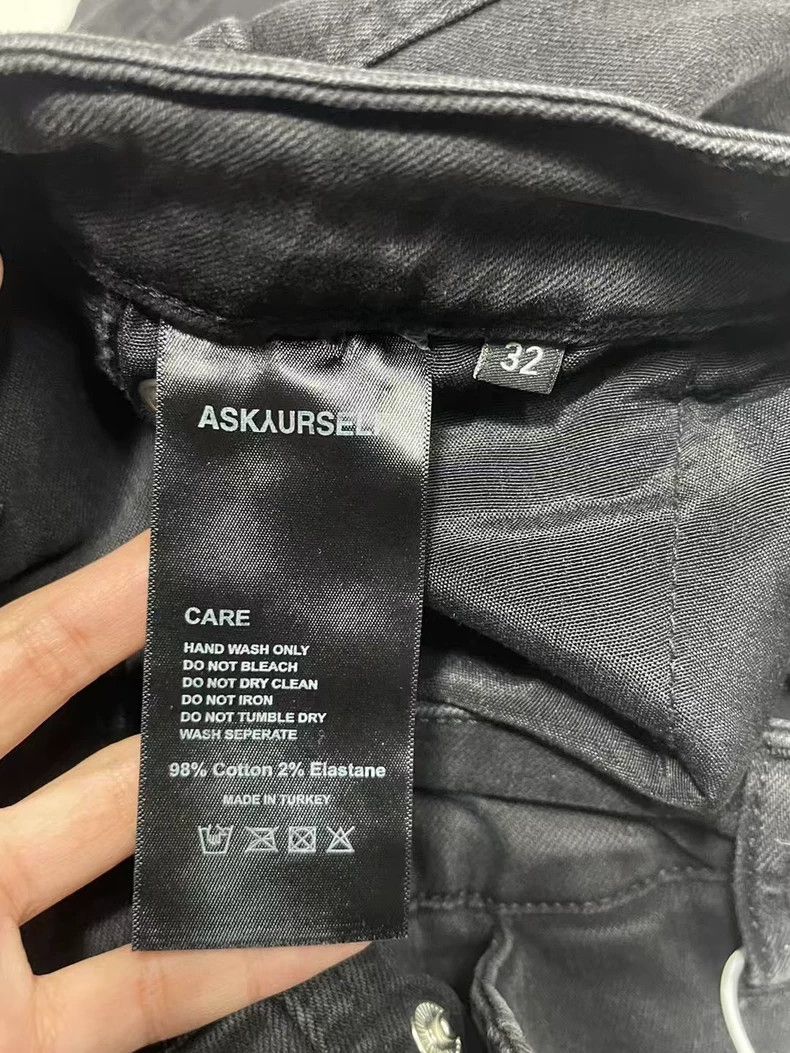 Kapital Askyurself V10 Black Flared Denim Pants-yf Size US 32 / EU 48 - 5 Thumbnail