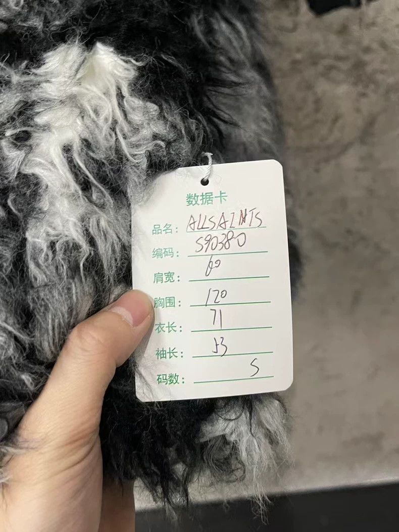 Allsaints Allsaints Stylish Black and White Coat-yf Size US S / EU 44-46 / 1 - 5 Thumbnail