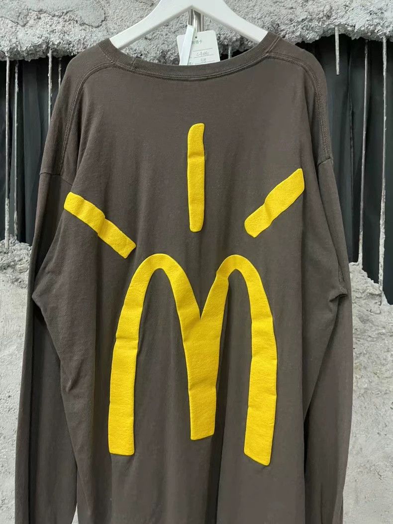 Bape Travis Scott McDonald's Long Sleeve Shirt-yf Size US L / EU 52-54 / 3 - 3 Thumbnail