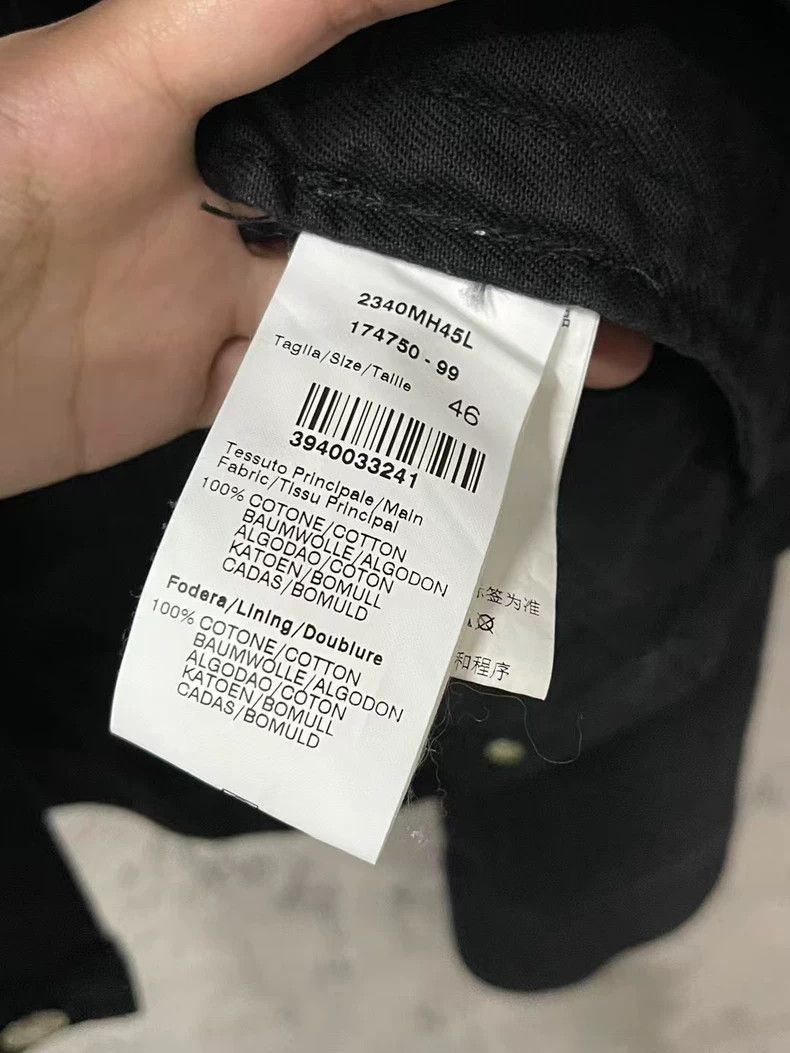 MSGM MSGM Black Denim Jacket Size 46-yf Size US L / EU 52-54 / 3 - 7 Thumbnail