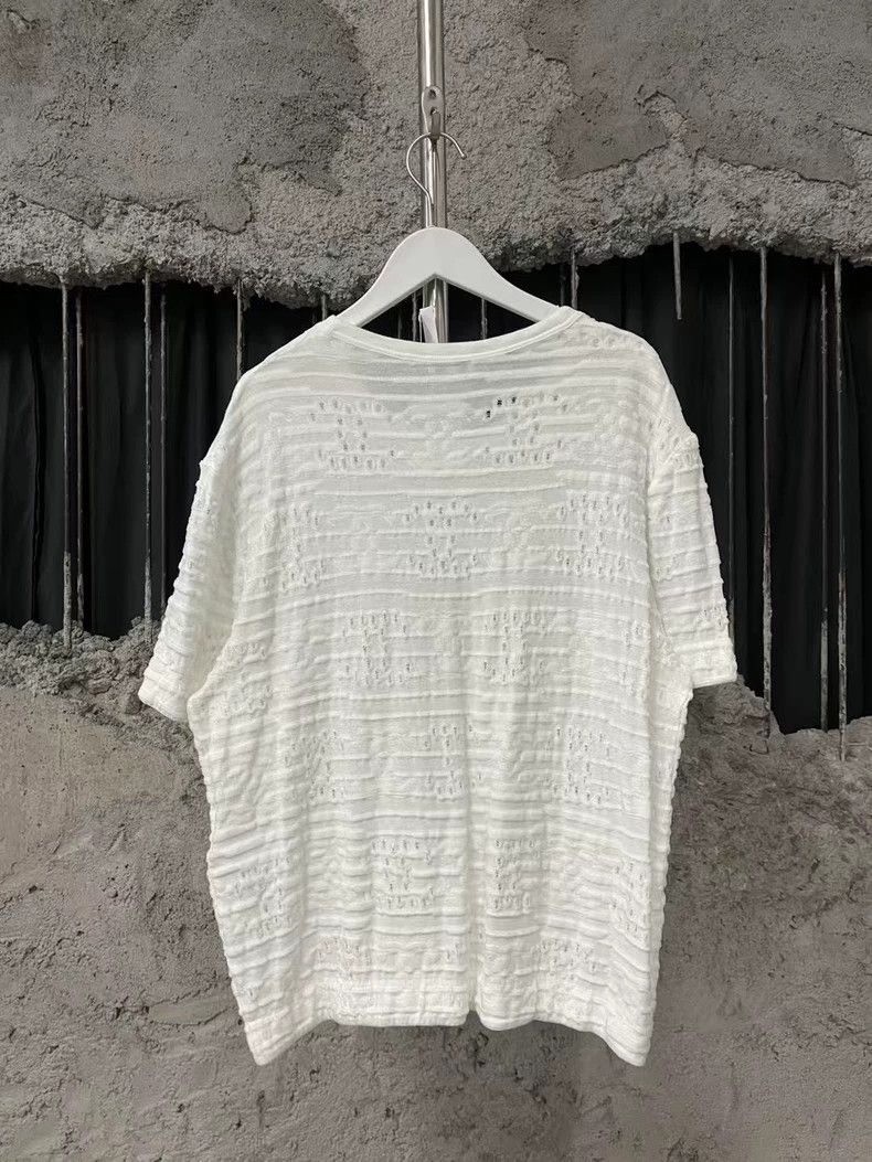 Chanel Chanel White Hollow Logo Short Sleeve Top-yf Size US M / EU 48-50 / 2 - 2 Thumbnail