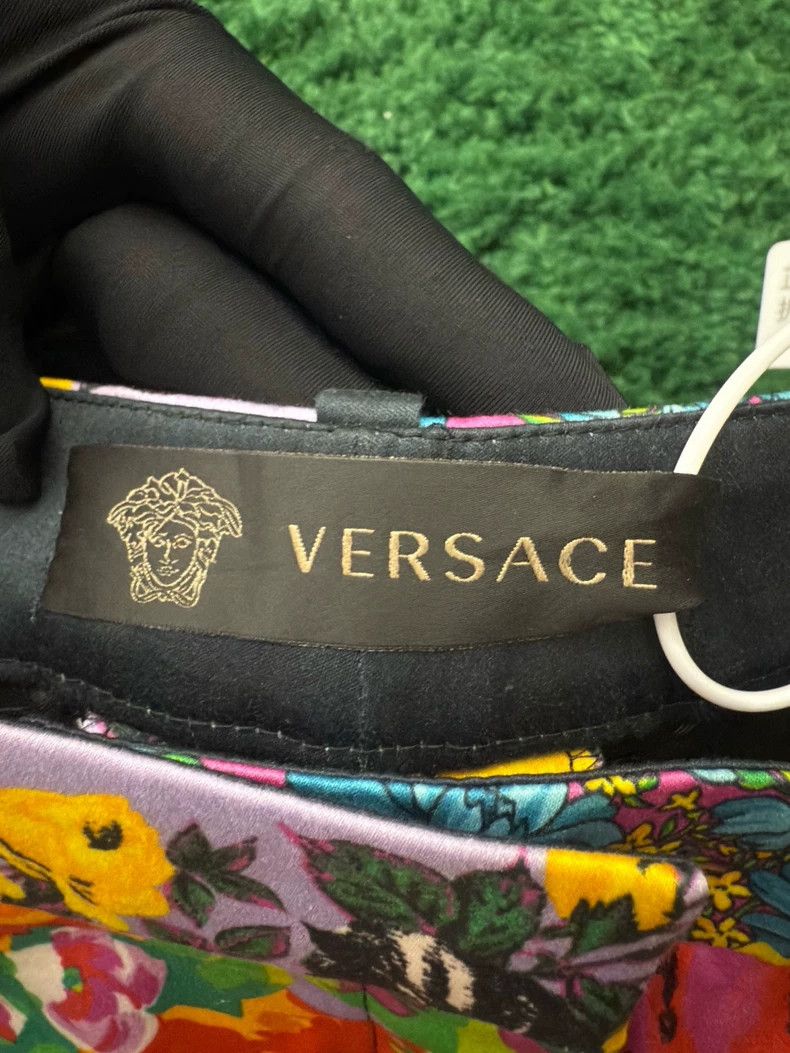 Versace Versace Floral Print Pants Size 40-yf Size US 40 / EU 56 - 3 Thumbnail
