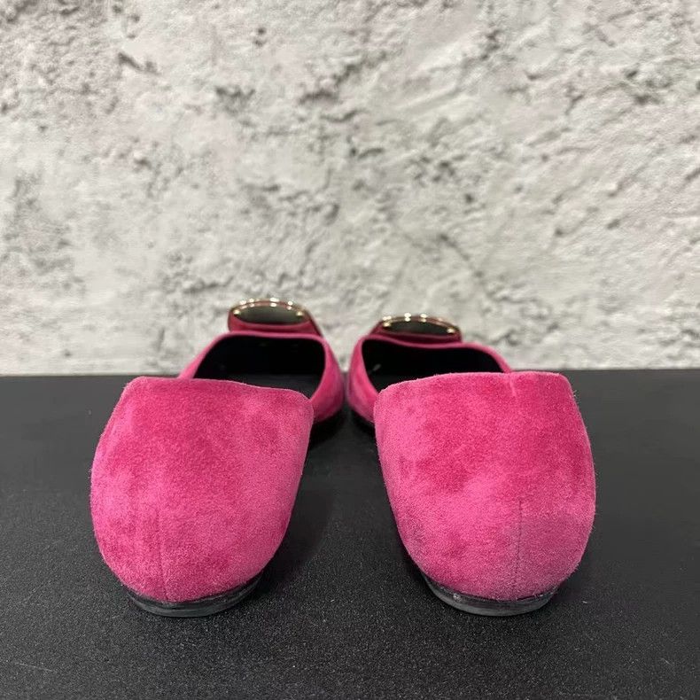 Roger Vivier Roger Vivier Pink Flat Shoes Size 35.5-yf Size US 5.5 / EU 38 - 3 Thumbnail