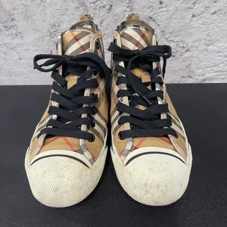Burberry Burberry High-Top Sneakers Size 36-yf Size US 5.5 / EU 38 - 6 Thumbnail