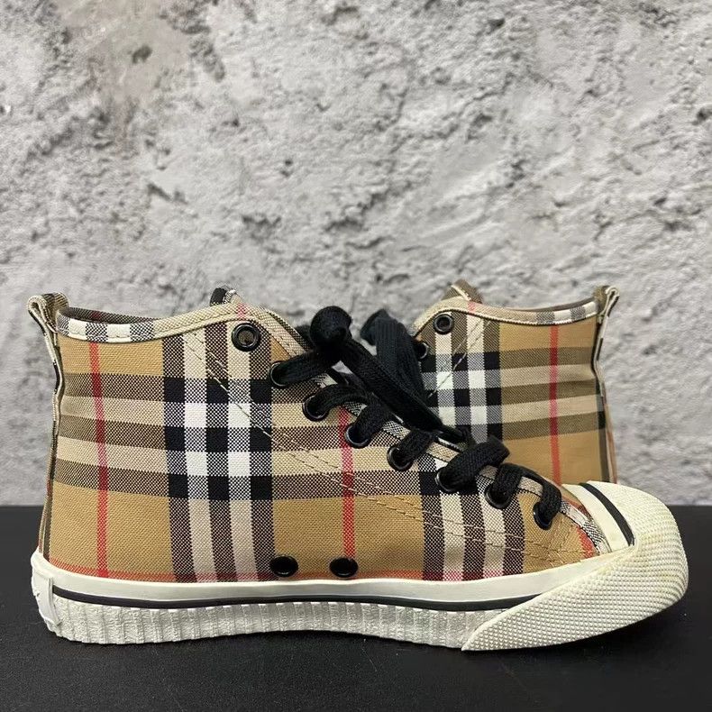 Burberry Burberry High-Top Sneakers Size 36-yf Size US 5.5 / EU 38 - 4 Thumbnail