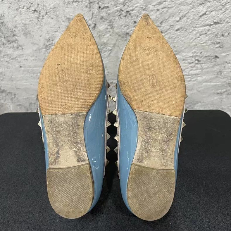 Valentino Valentino Flat Shoes with Studded Design-yf Size US 5.5 / EU 38 - 7 Thumbnail