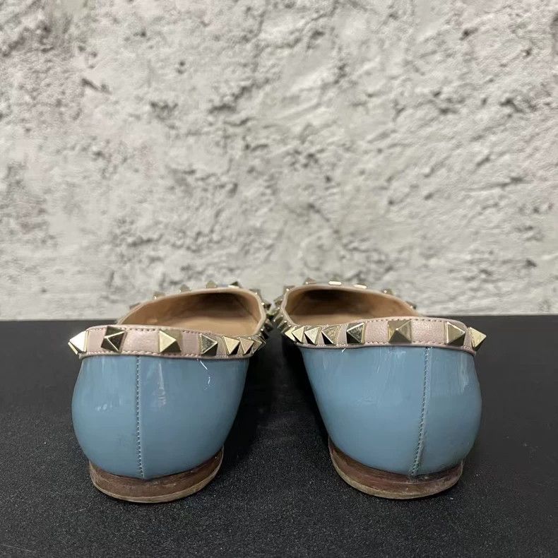 Valentino Valentino Flat Shoes with Studded Design-yf Size US 5.5 / EU 38 - 3 Thumbnail
