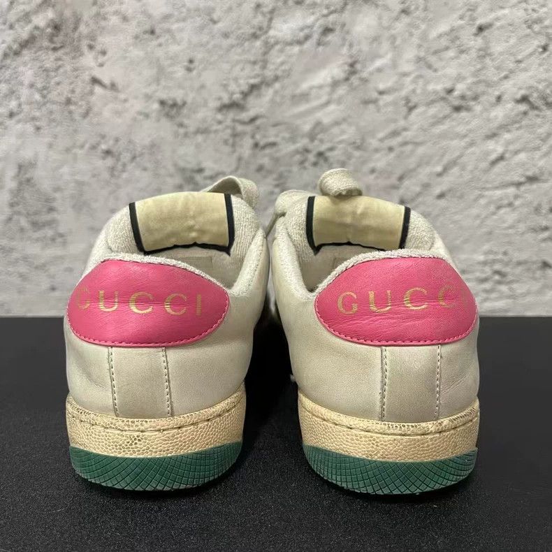 Gucci Gucci Pink Dirty Sneakers Size 35-yf Size US 5 / EU 37 - 3 Thumbnail