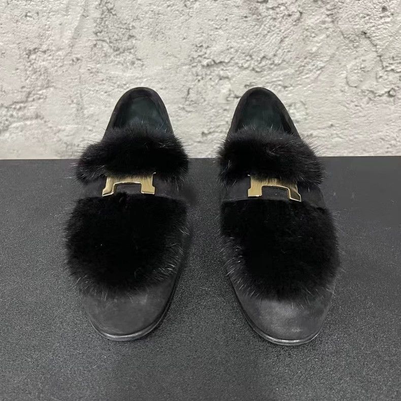 Hermes Hermes Mink Fur Loafers Size 36.5-yf Size US 6.5 / EU 39-40 - 6 Thumbnail