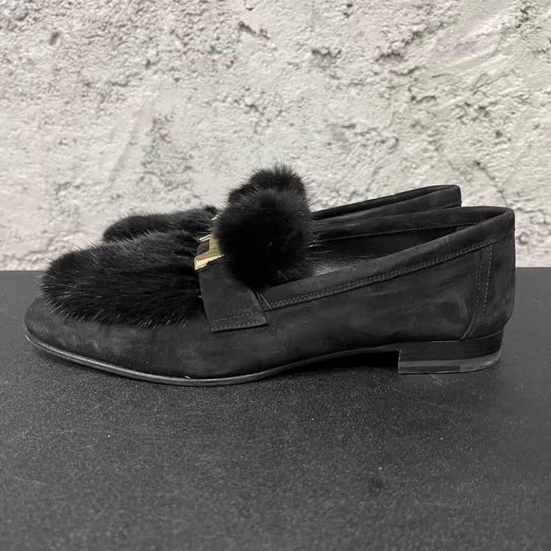 Hermes Hermes Mink Fur Loafers Size 36.5-yf Size US 6.5 / EU 39-40 - 2 Thumbnail
