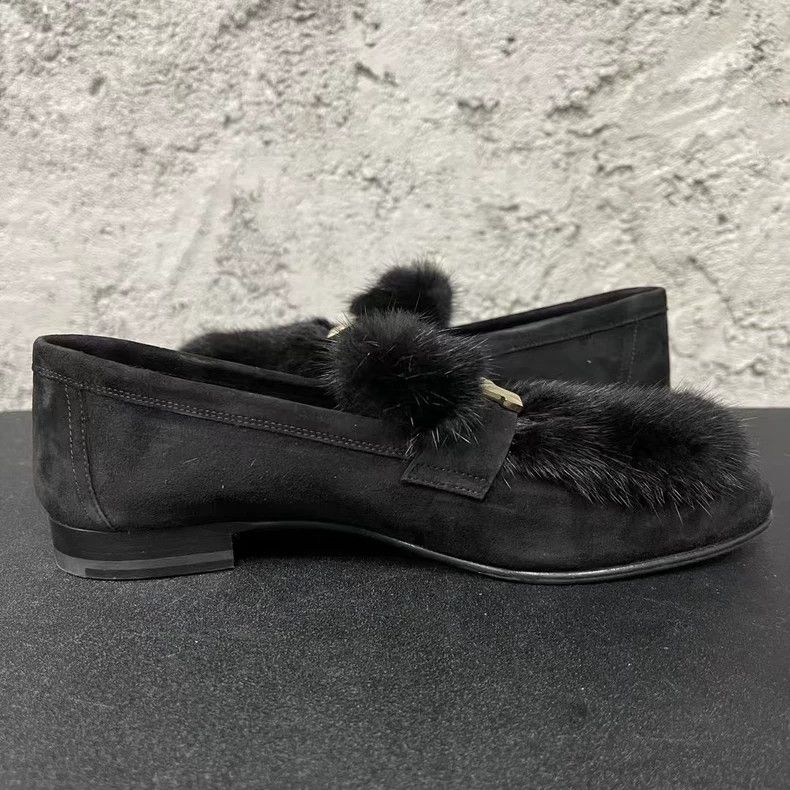 Hermes Hermes Mink Fur Loafers Size 36.5-yf Size US 6.5 / EU 39-40 - 4 Thumbnail