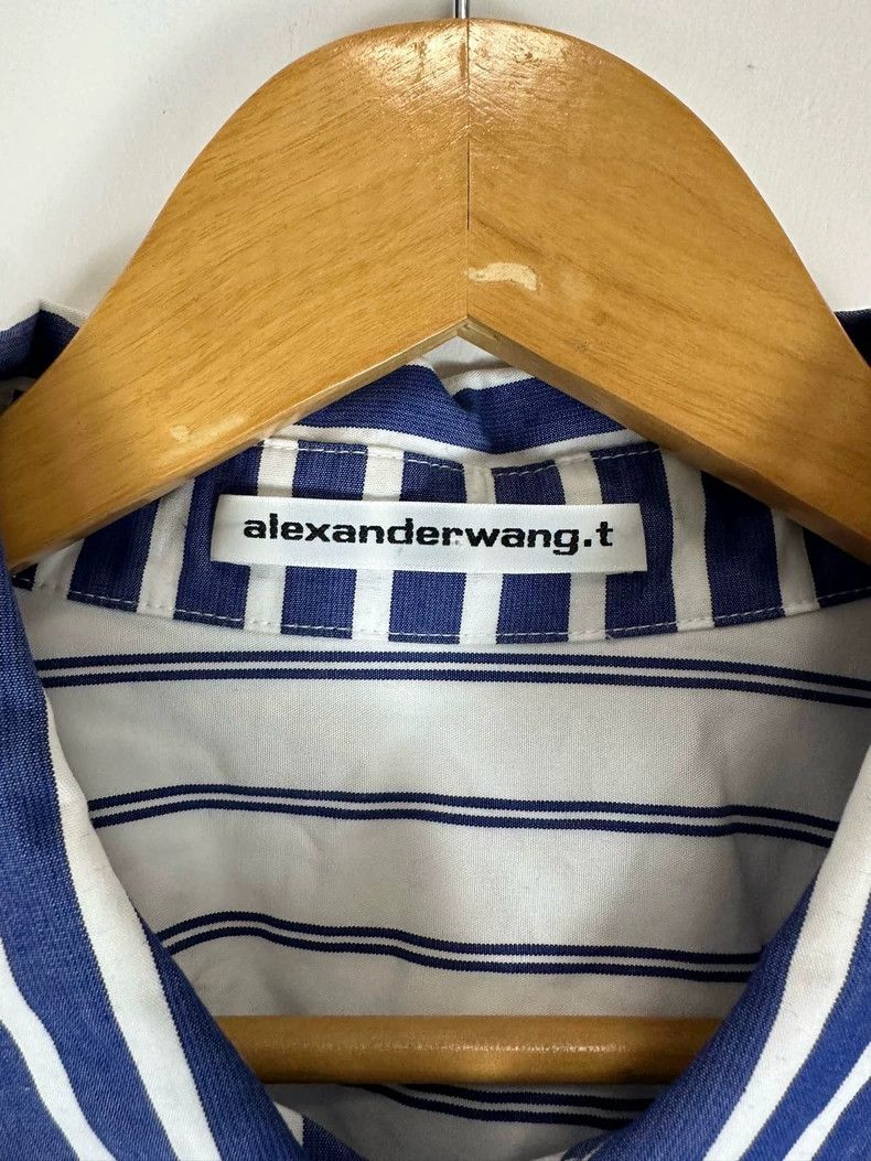 Alexander Wang Alexander Wang Striped Long Sleeve Shirt-yf Size US L / EU 52-54 / 3 - 3 Thumbnail