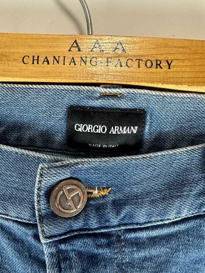 Emporio Armani Armani Low Waist Denim Pants Size 34-yf Size US 34 / EU 50 - 3 Thumbnail