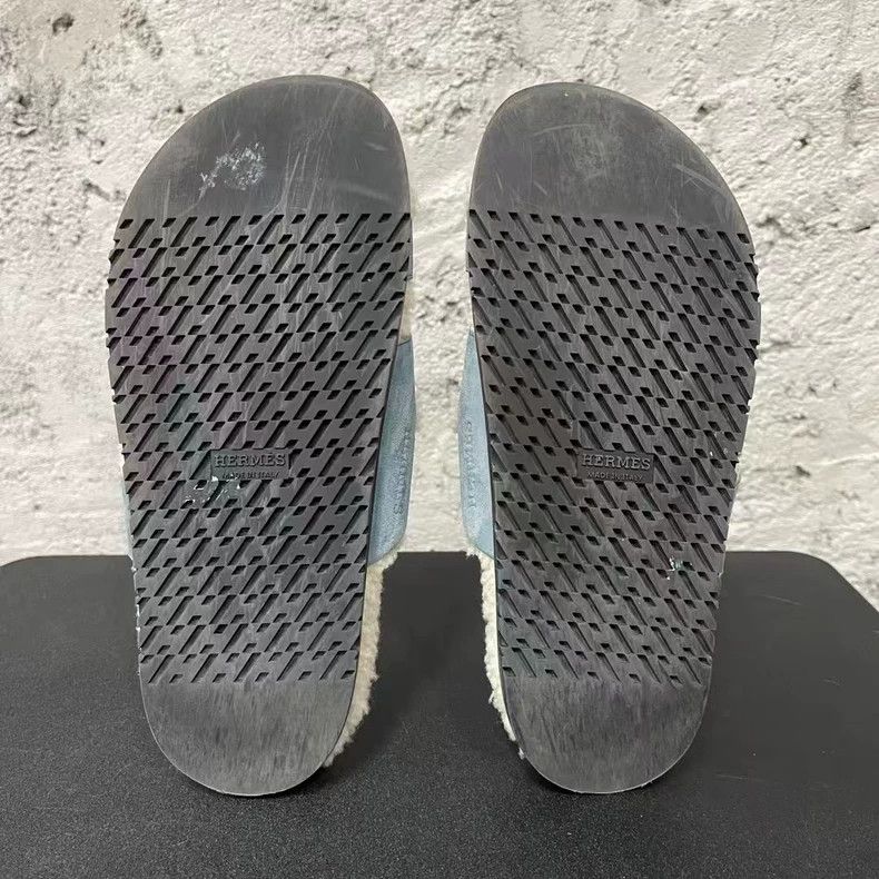 Hermes Hermes Slides for Women Size 37.5-yf Size US 6.5 / EU 39-40 - 7 Thumbnail