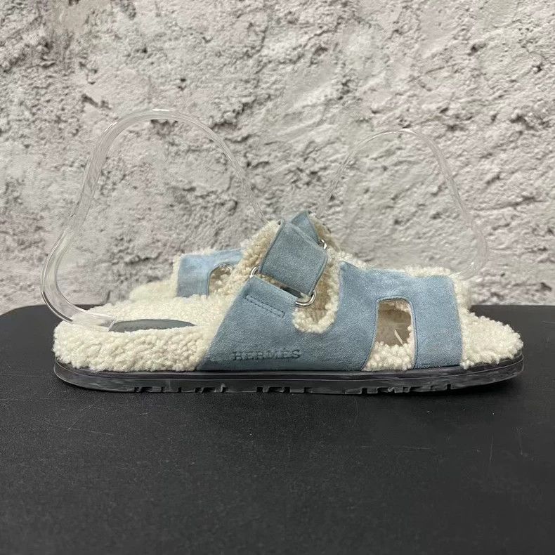 Hermes Hermes Slides for Women Size 37.5-yf Size US 6.5 / EU 39-40 - 4 Thumbnail