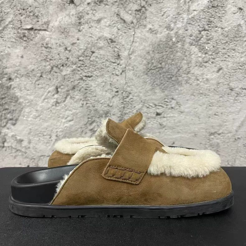 Hermes Hermes Brown Buckle Slippers-yf Size US 7 / EU 40 - 4 Thumbnail