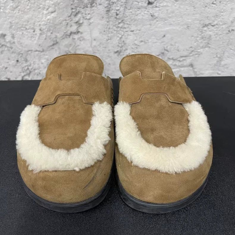Hermes Hermes Brown Buckle Slippers-yf Size US 7 / EU 40 - 6 Thumbnail