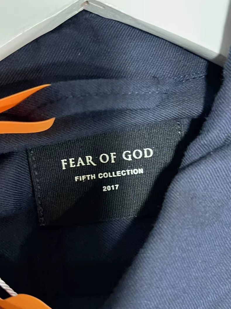 Fear of God Fear of God Long Sleeve Button-Up Shirt-yf Size US S / EU 44-46 / 1 - 5 Thumbnail