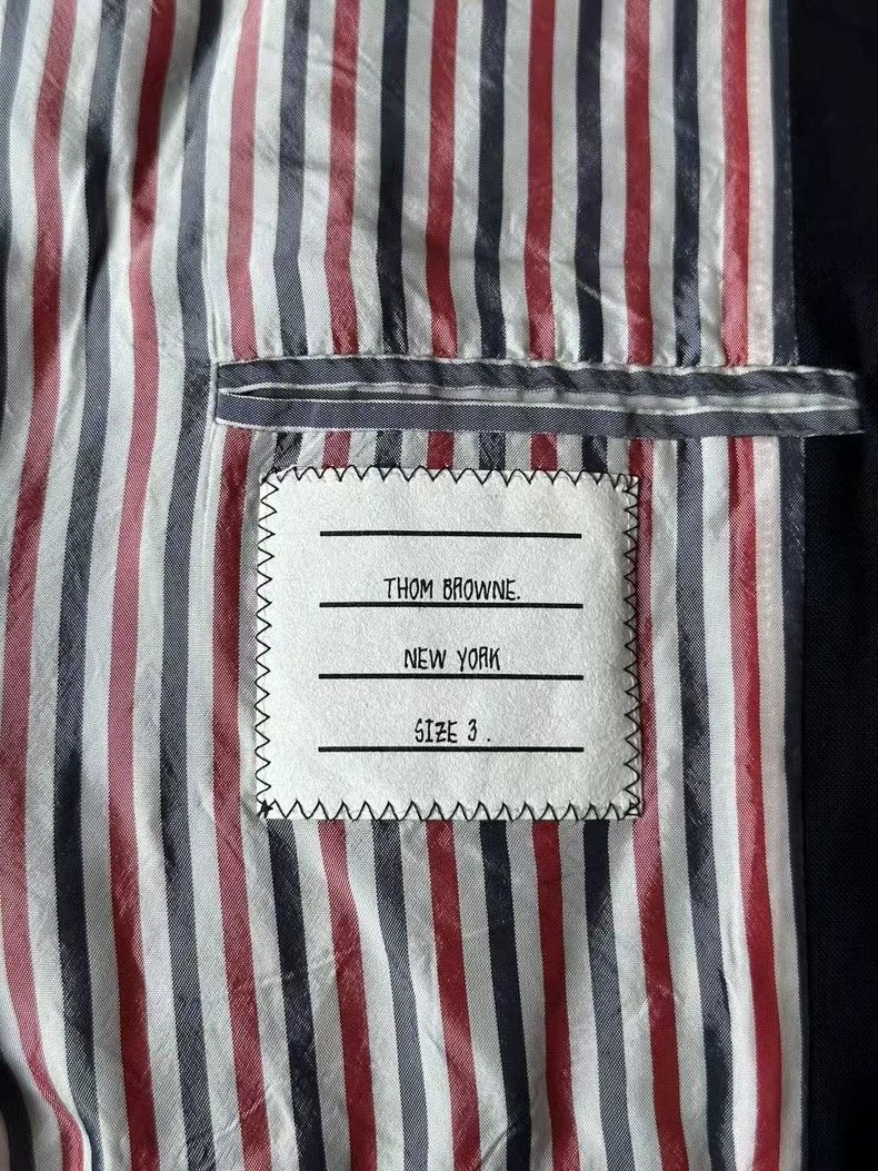 Thom Browne Thom Browne Wool Jacket Size 3-yf Size US L / EU 52-54 / 3 - 4 Thumbnail